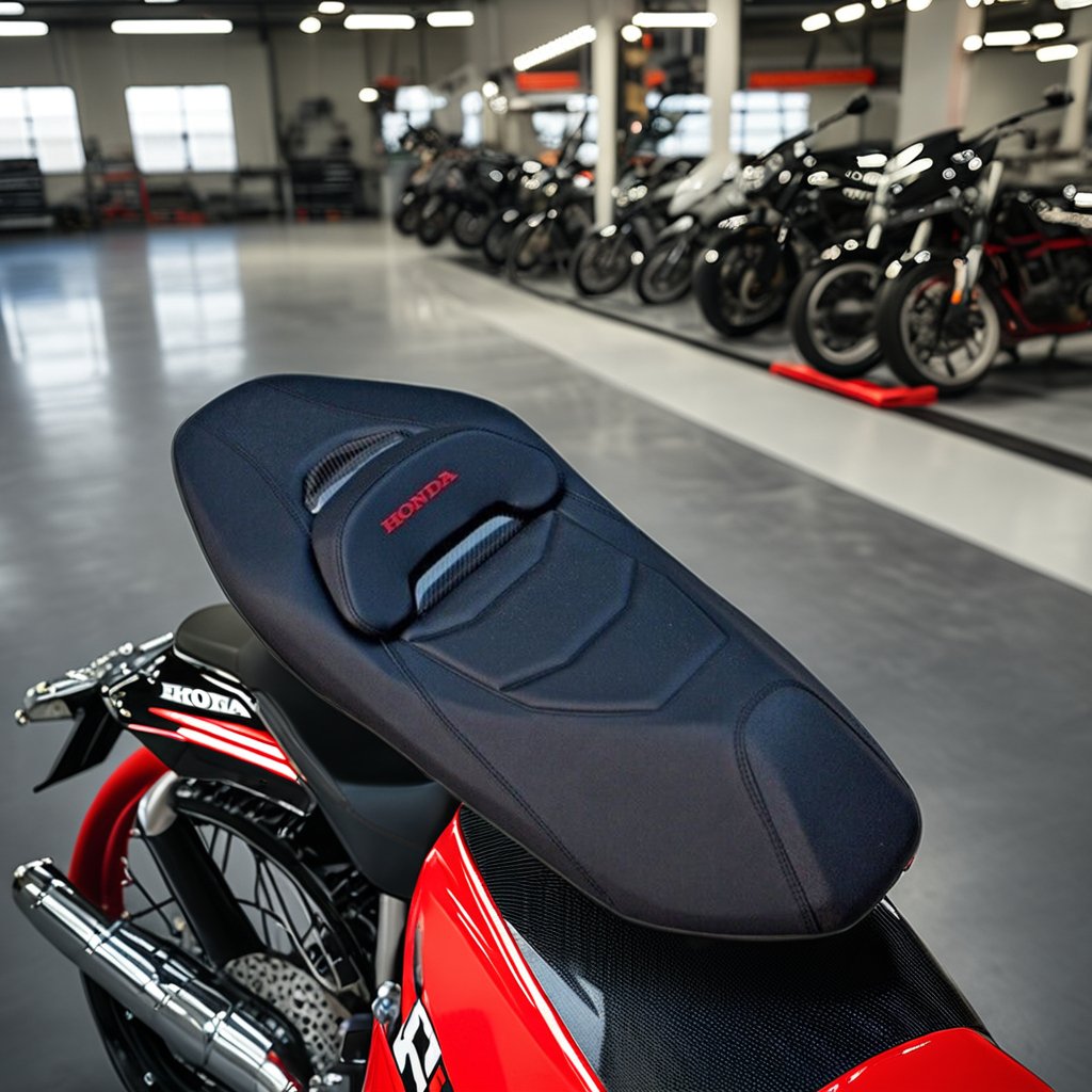 Modified Leather Seat Cushion with Backrest CLICK125 CLICK150 CLICK160 Motorcycles Nmax Used Condition PCX Logo for Honda