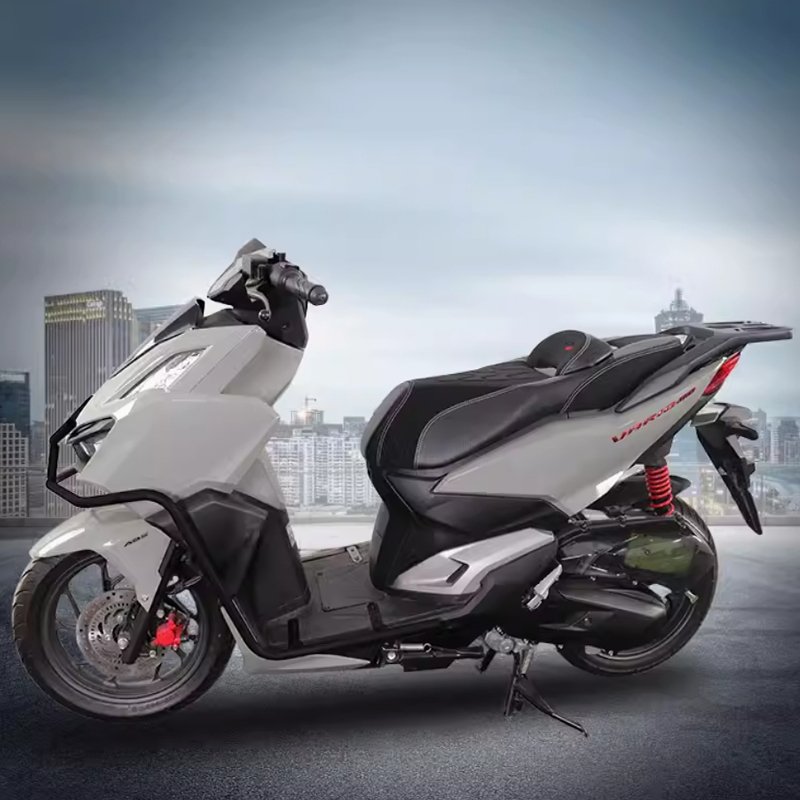 Modified Leather Seat Cushion with Backrest CLICK125 CLICK150 CLICK160 Motorcycles Nmax Used Condition PCX Logo for Honda