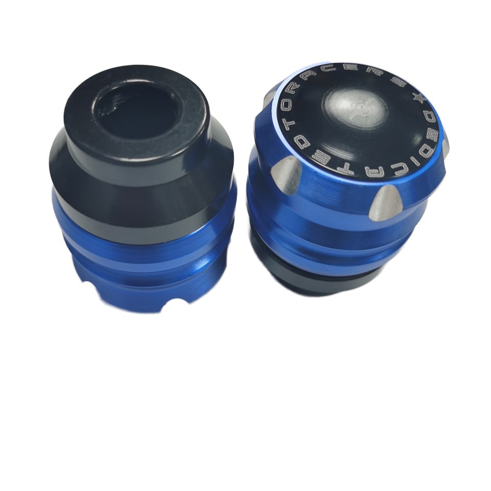Chrome Aluminum Alloy Front Fork Cup Motorcycle Electric Vehicle Collision Prevention Shock Absorption Cover Body Systems