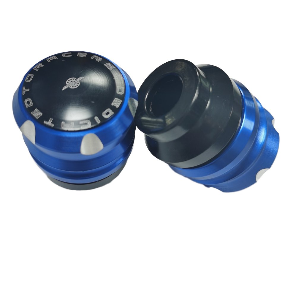 Chrome Aluminum Alloy Front Fork Cup Motorcycle Electric Vehicle Collision Prevention Shock Absorption Cover Body Systems
