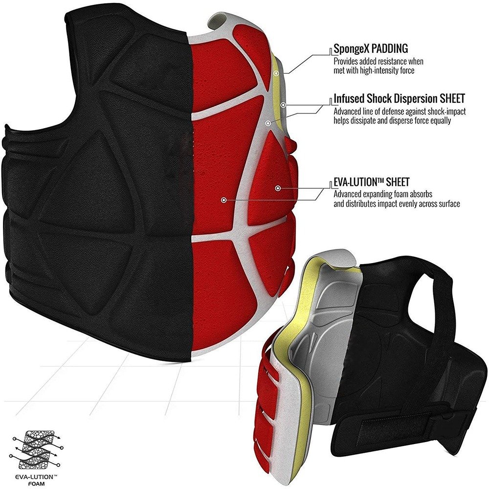 Boxing chest Guard And Body Protector Chest Waist Guard For Muay Thai And Taekwondo Protection