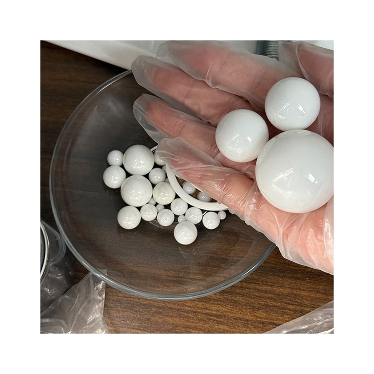 Stock Available 1mm to 50.8mm diameter ceramic zirconia bead used for bead mill in minerals