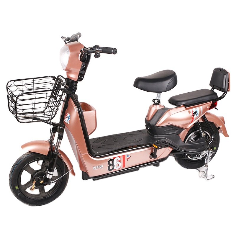 48V High-Speed 40km/h Electric Motorcycle Stylish Urban Commuting Electric Scooter Moped 350W Brushless Motor Lithium Battery"