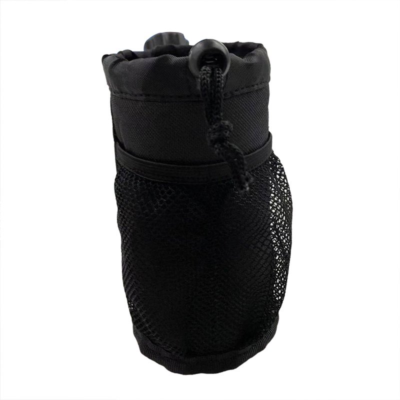 New design Bike Water Bottle Holder Bicycle Drink Cup Holder Hanging Bag with Mesh Pockets