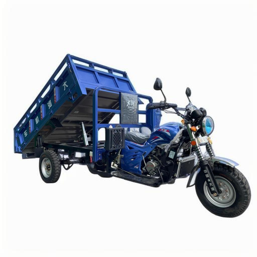 200cc 3 Wheel Mobility Scooter Tricycle Motorized Tricycles Cargo Gasoline Used Tricycle In China