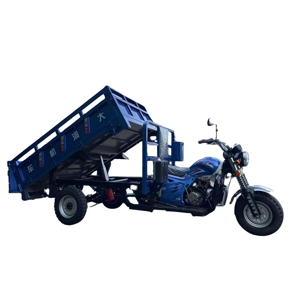 200cc 3 Wheel Mobility Scooter Tricycle Motorized Tricycles Cargo Gasoline Used Tricycle In China