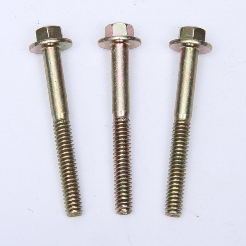 Widely Used Superior Quality Colored hexagonal washer screw High strength grade flange bolt