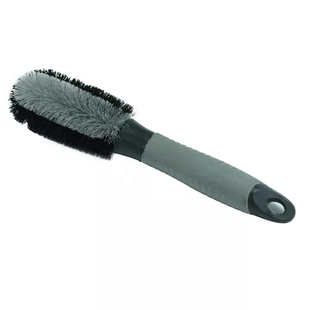 Auto Wheel Detailing Brush Car T-type Gap Cleaning Brush Wheel Tire Rim Washing Cleaning Detailing Scrubber Brush