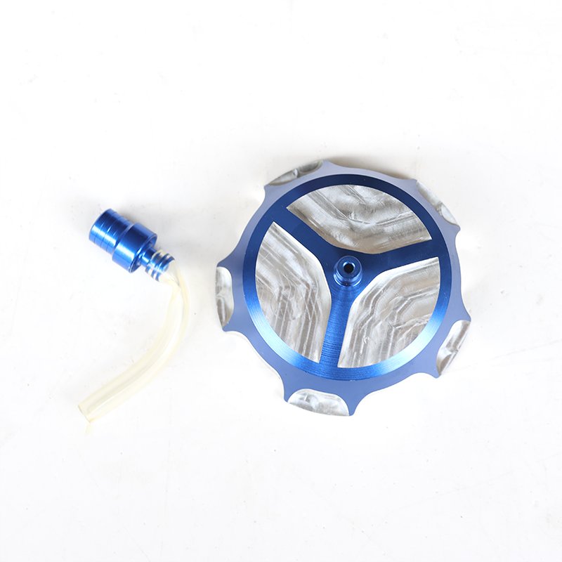 50mm CNC fuel tank fuel tank cap with exhaust hose used for off-road motorcycle modification competition KLX BBR TTR CRF