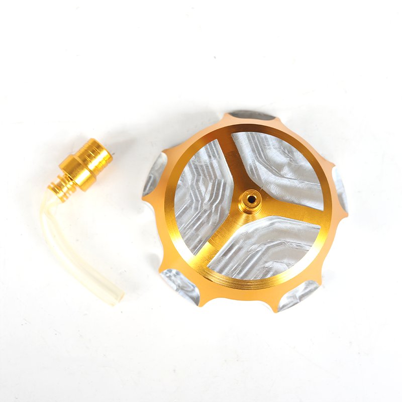 50mm CNC fuel tank fuel tank cap with exhaust hose used for off-road motorcycle modification competition KLX BBR TTR CRF
