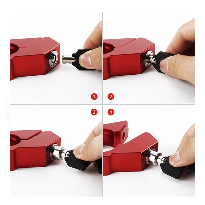Used for motorcycle handle safety and anti-theft Accessories Modified Handlebar lock