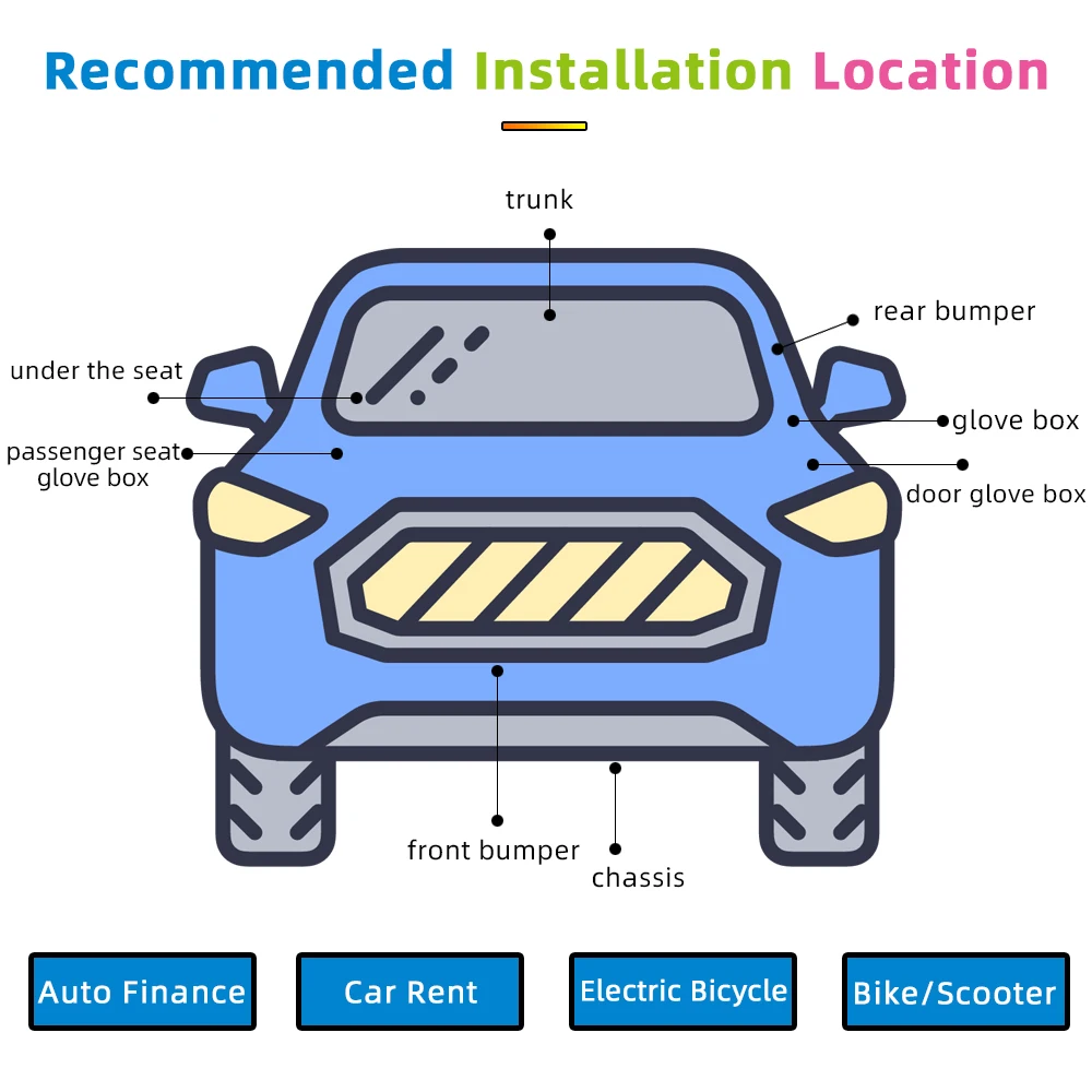 4G Car GPS Tracker remote Engine Cut Off Vehicle Tracking Device Used In Car Motorcycle Free relays and free platform use