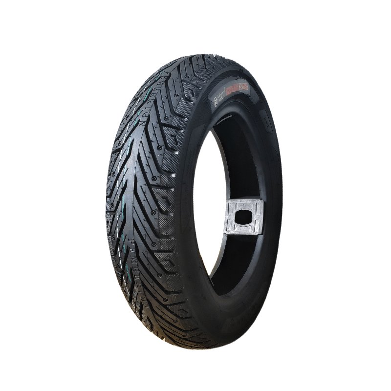 90/90-10 666 Motorcycle Tires New and Used Condition Rubber Scooter Tire for Off-Road Use Customizable for Manufacturing Purpose