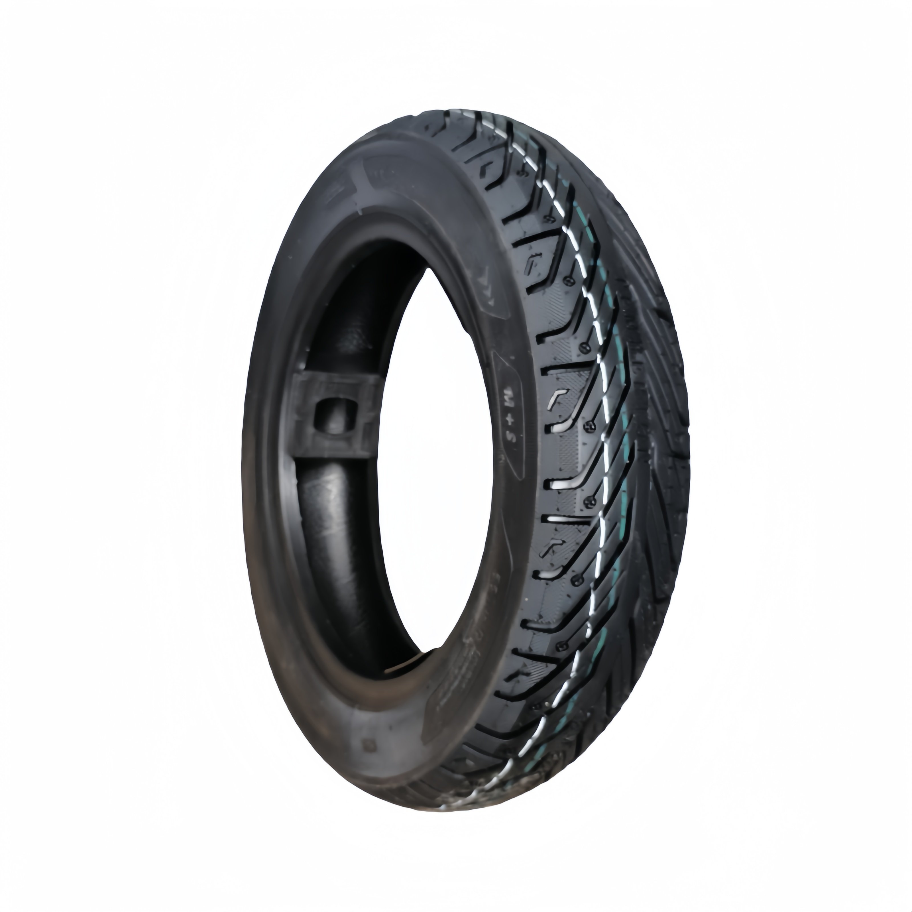 90/90-10 666 Motorcycle Tires New and Used Condition Rubber Scooter Tire for Off-Road Use Customizable for Manufacturing Purpose