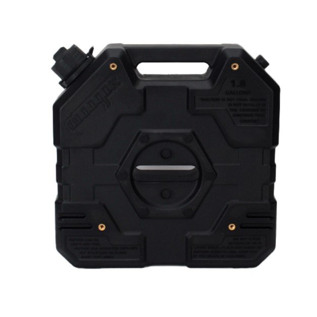 6.84L portable plastic fuel tank, used for storing oil in cars and motorcycles, with oil pipe anti-static and explosion-proof
