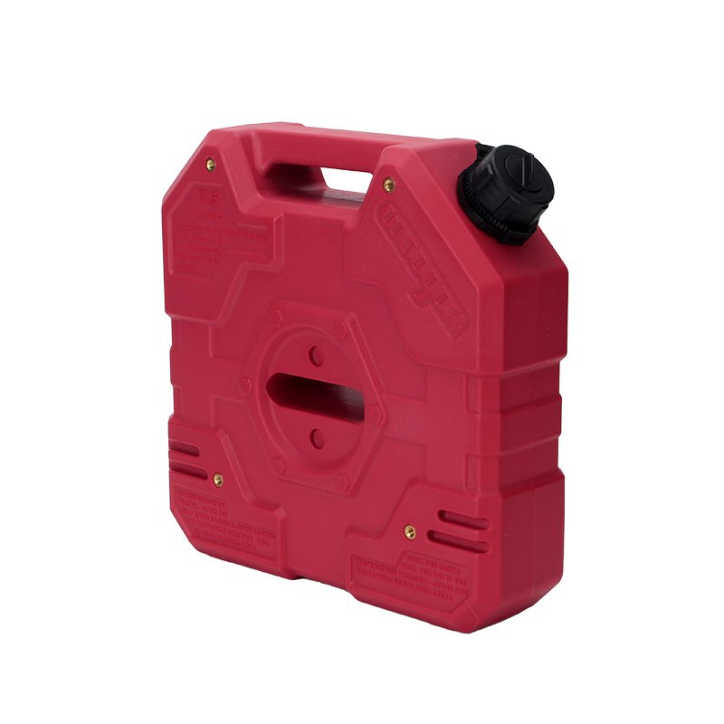 6.84L portable plastic fuel tank, used for storing oil in cars and motorcycles, with oil pipe anti-static and explosion-proof