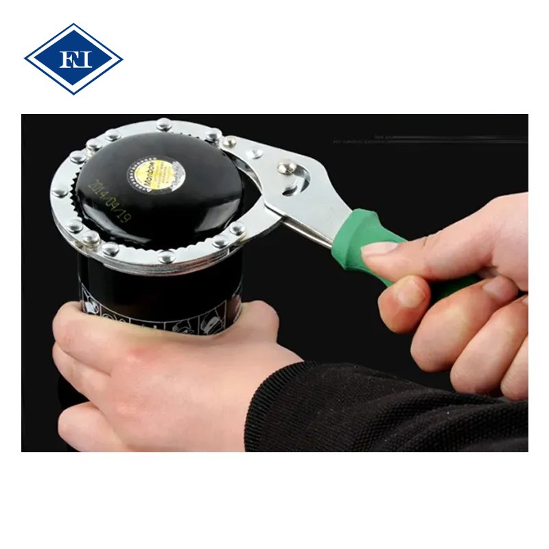 Adjustable 60-75mm Handcuff Type Oil Filter Wrench Handcuff Type Steel Spanner