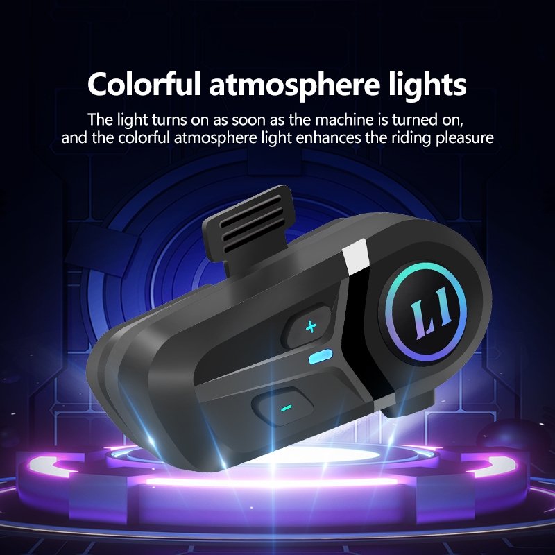 Motor Waterproof Wireless Motorcycle Headphone Earphones Motorbike Helmet Headset Auriculares Bluetooth Para CascoDe Motocicleta