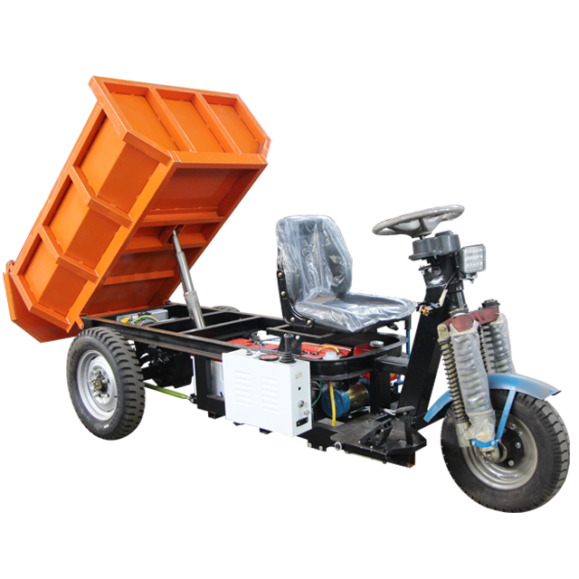 3 Wheel Motorcycle TUK Electric Delivery Tricycle For Cargo Electric Dumper Tricycle On Sale