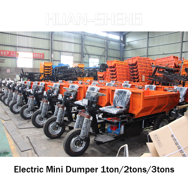 3 Wheel Motorcycle TUK Electric Delivery Tricycle For Cargo Electric Dumper Tricycle On Sale