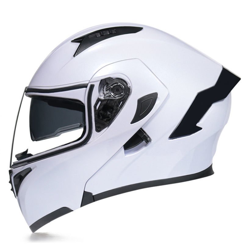 Orz motorcycle helmet Men's and women's headless helmet full tail helmet rider Bluetooth motorcycle