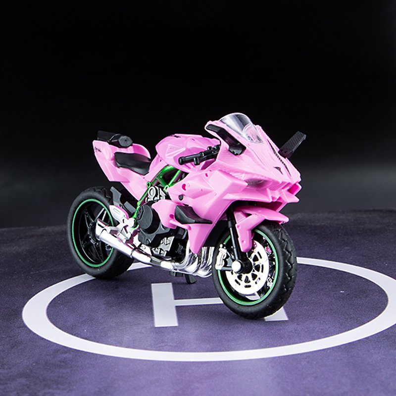 1/18 Kawasaki Alloy Motorcycle Model Vehicles Collectible Hobbies Diecast Motorcycle Model For Boy Toys