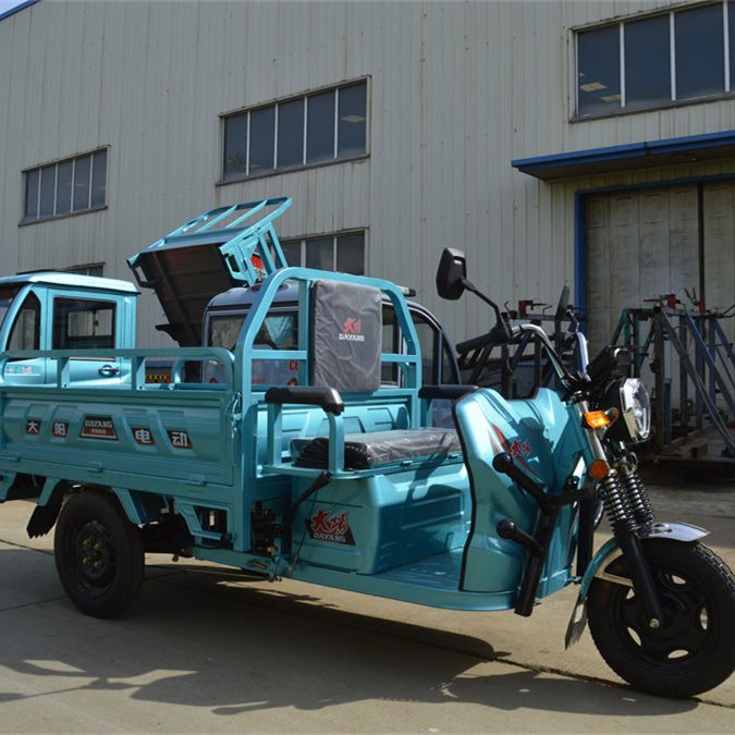 Dayang brand Electric Three-Wheeled Tricycles used powerful 3 wheel motorcycle