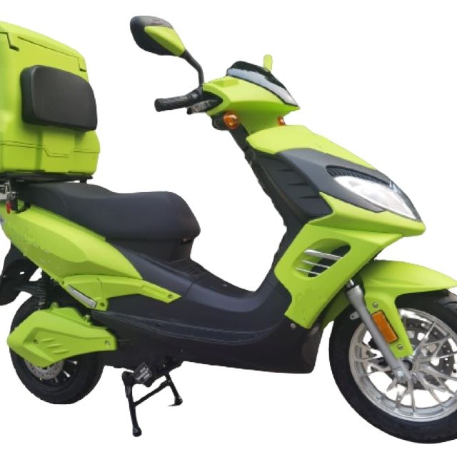 Eco friendly Fast Speed Multi-functional Pizza Box Can Be Used For Freight And Takeaway Delivery 2 In 1 Hybrid Pizza Scooter
