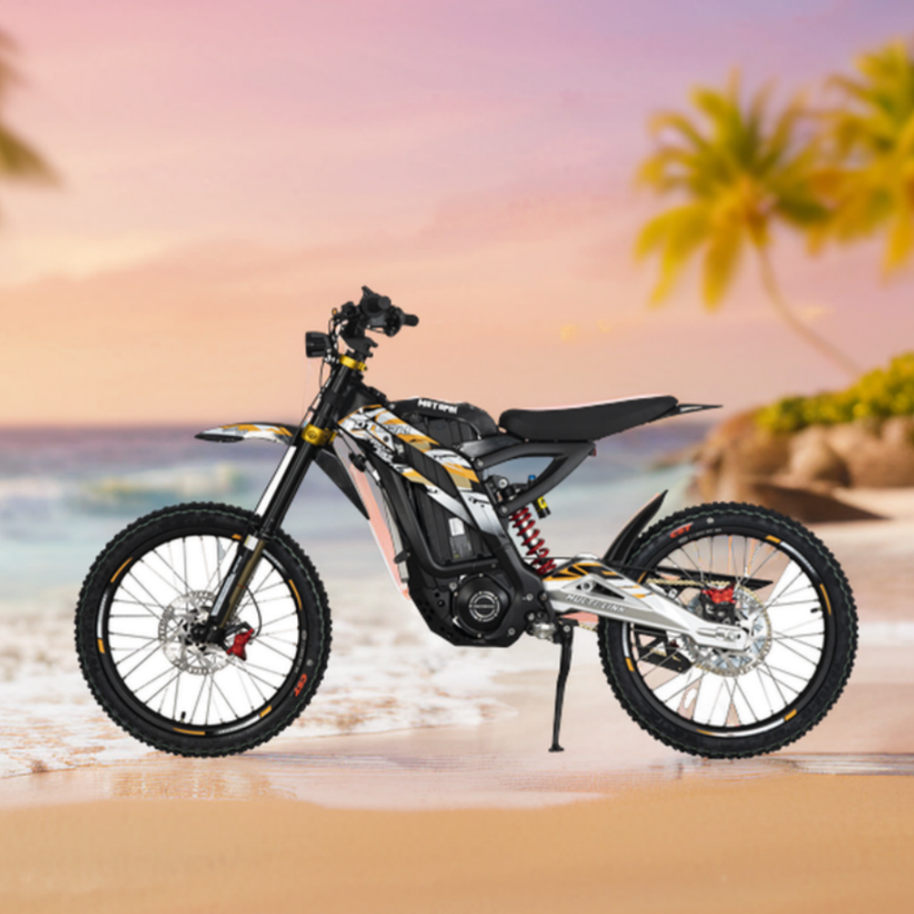 Electric dirt bike light bee x 6000w 60v electric off road dirt bike 72v factory for sale