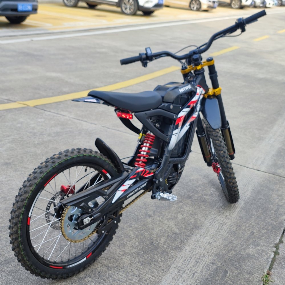 Electric dirt bike light bee x 6000w 60v electric off road dirt bike 72v factory for sale