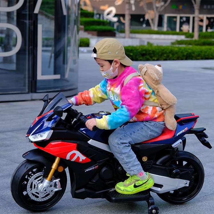 Licensed Aprilia Petrol Toy Baby Motor Bike Electric motorcycle For Kids To Drive