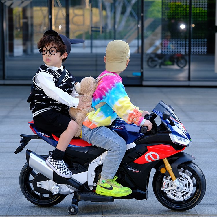 Licensed Aprilia Petrol Toy Baby Motor Bike Electric motorcycle For Kids To Drive