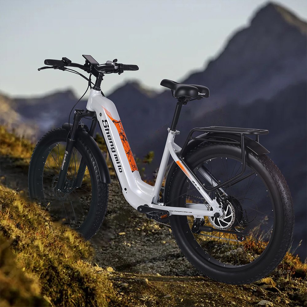 shengmilo electric bike 48v500w 26inch vintage motorcycle MX06 snow moto electrica for adult women city wholesale ebike