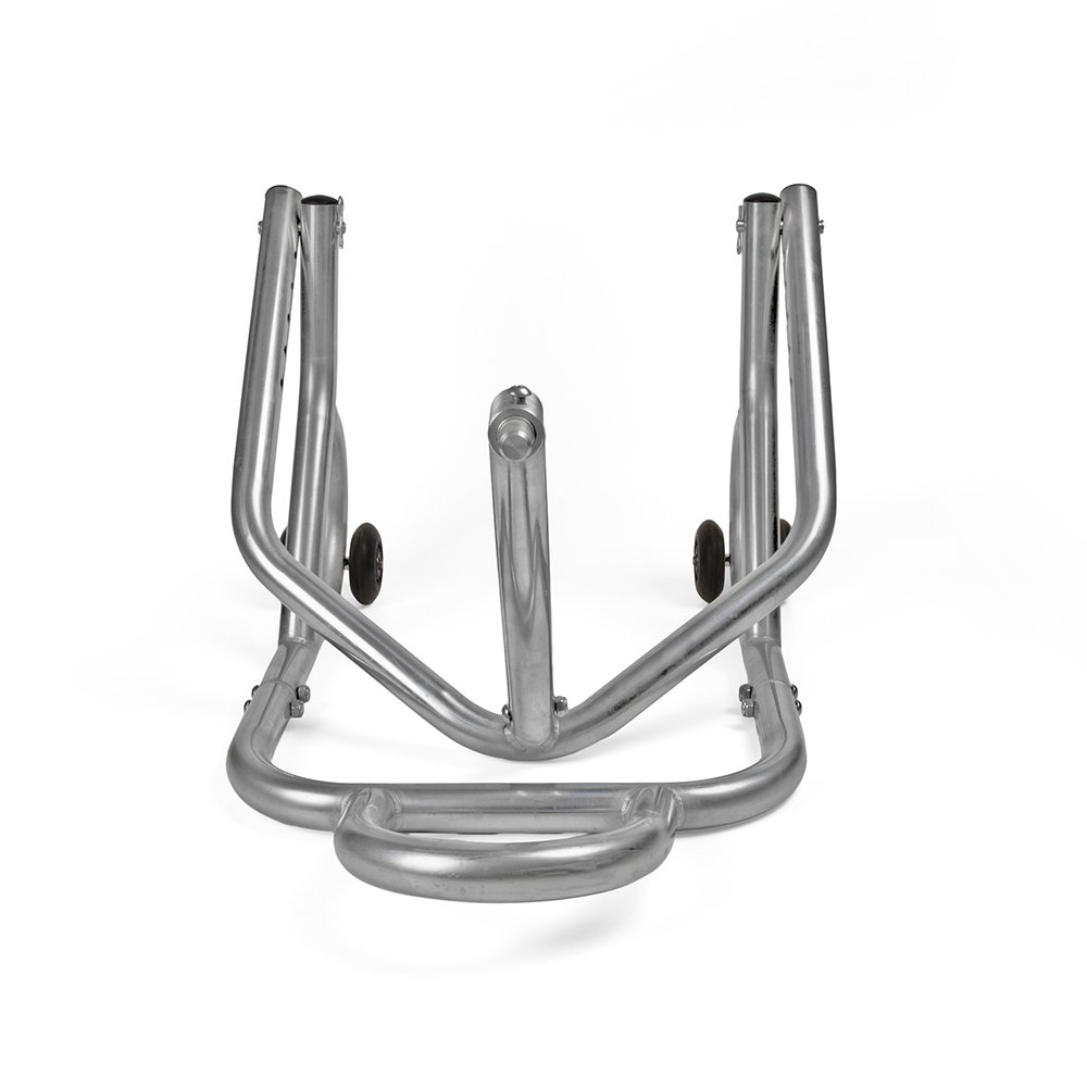 Stainless Steel Motorcycle Front Head Paddock Swingarm Trackside Lift Repair Stand