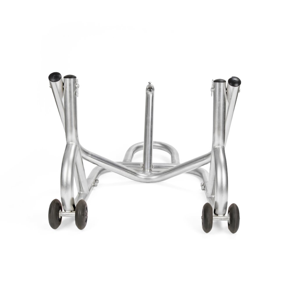 Stainless Steel Motorcycle Front Head Paddock Swingarm Trackside Lift Repair Stand