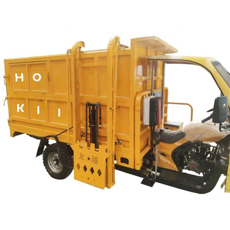 Manufacture Electric Garbage Tricycle 300cc Cleaning Pure Electric Street Sweeper Tricycle Used Motorcycles Tricycles For Sale