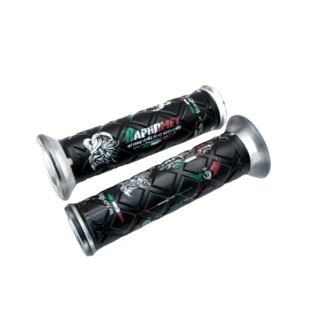 For Baphomet Custom For HONDA Square Rhombic Diamond Handle Grip For YAMAHA SYM Motorcycles Handlebar