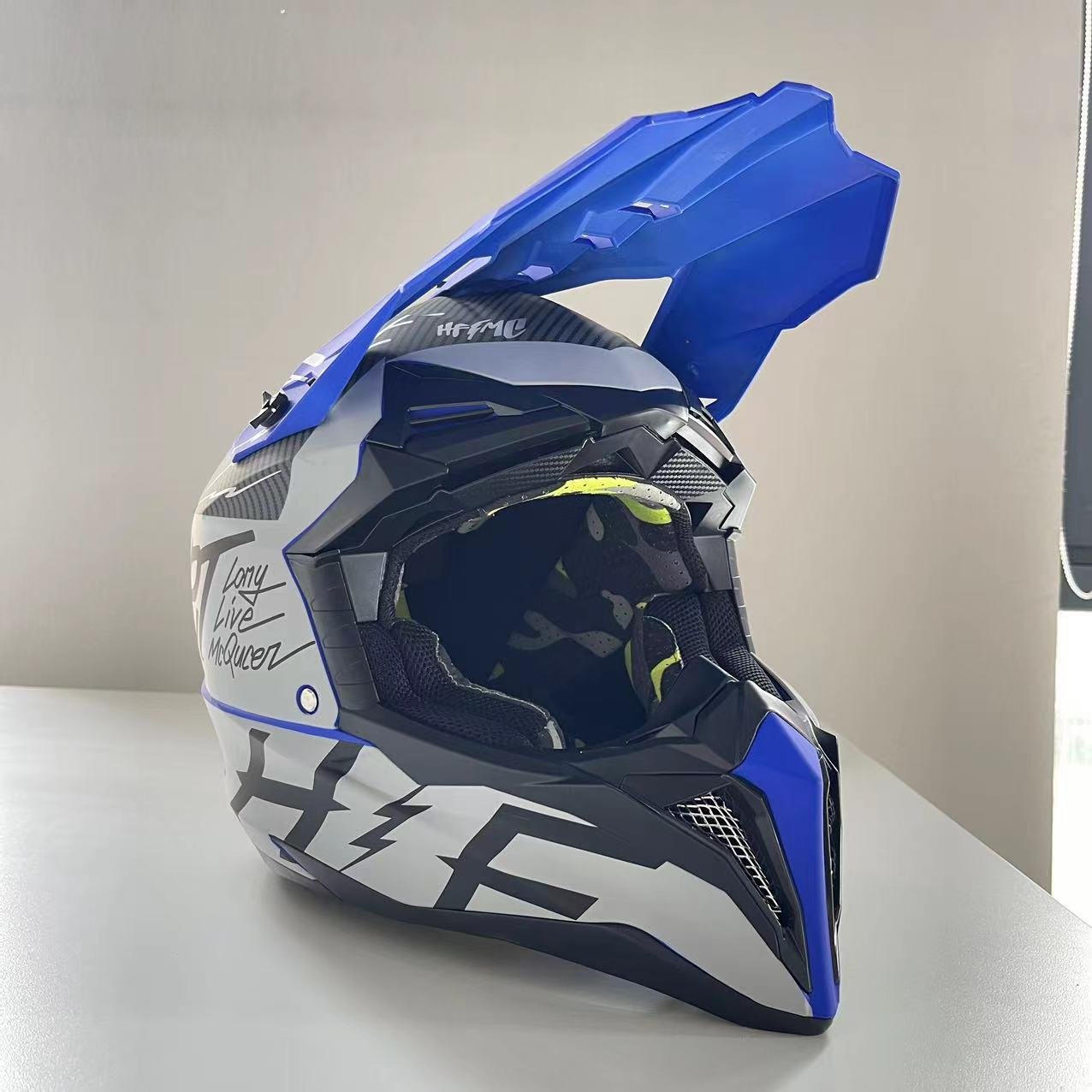 Customized ECE Adult Off Road Mountain Bike Helmet Cross Full Face MTB Helmet