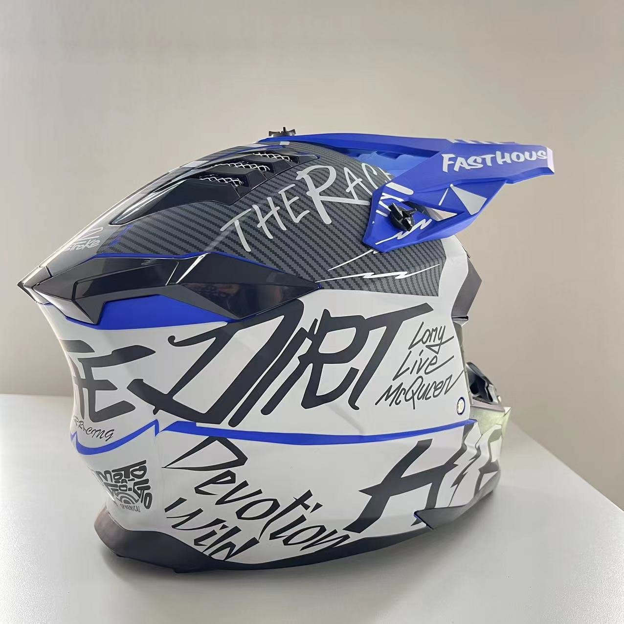 Customized ECE Adult Off Road Mountain Bike Helmet Cross Full Face MTB Helmet