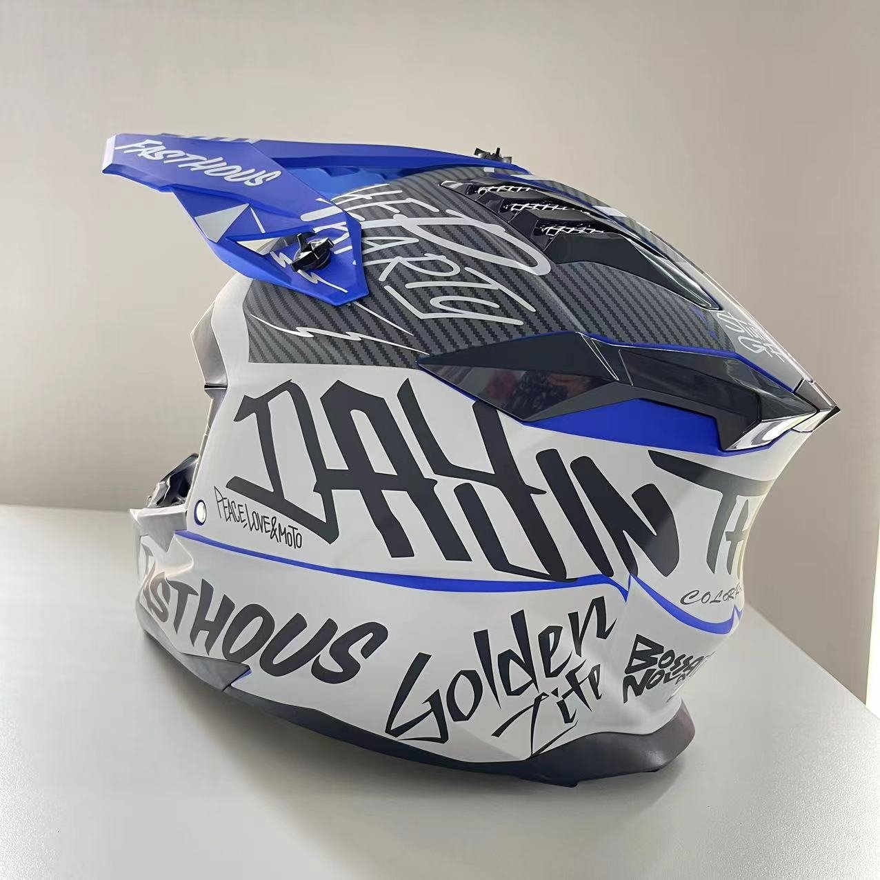 Customized ECE Adult Off Road Mountain Bike Helmet Cross Full Face MTB Helmet