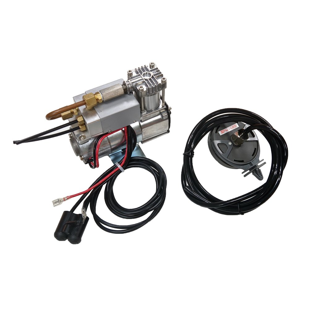 Electronic Ride Control Adjustable Air Compressor Integration Pneumatic Control System for Motorcycle Tricycle Air Suspension