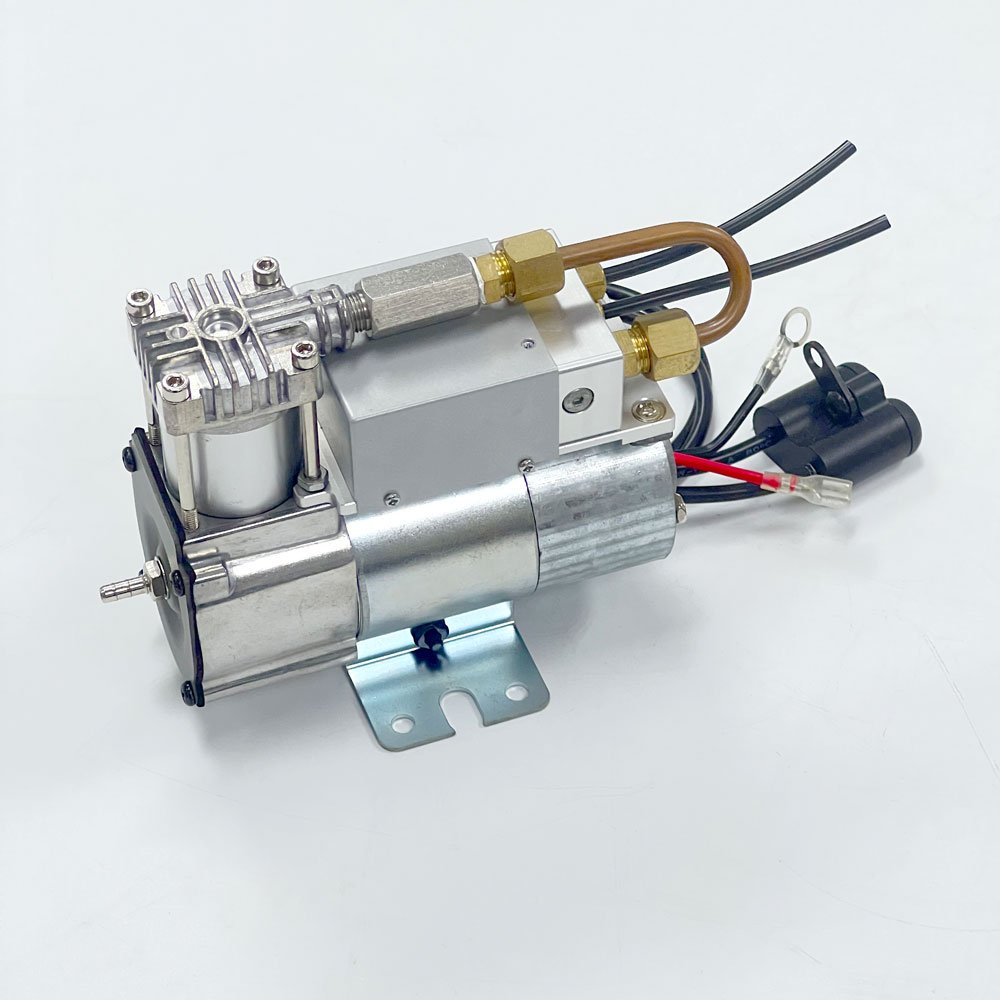 Electronic Ride Control Adjustable Air Compressor Integration Pneumatic Control System for Motorcycle Tricycle Air Suspension