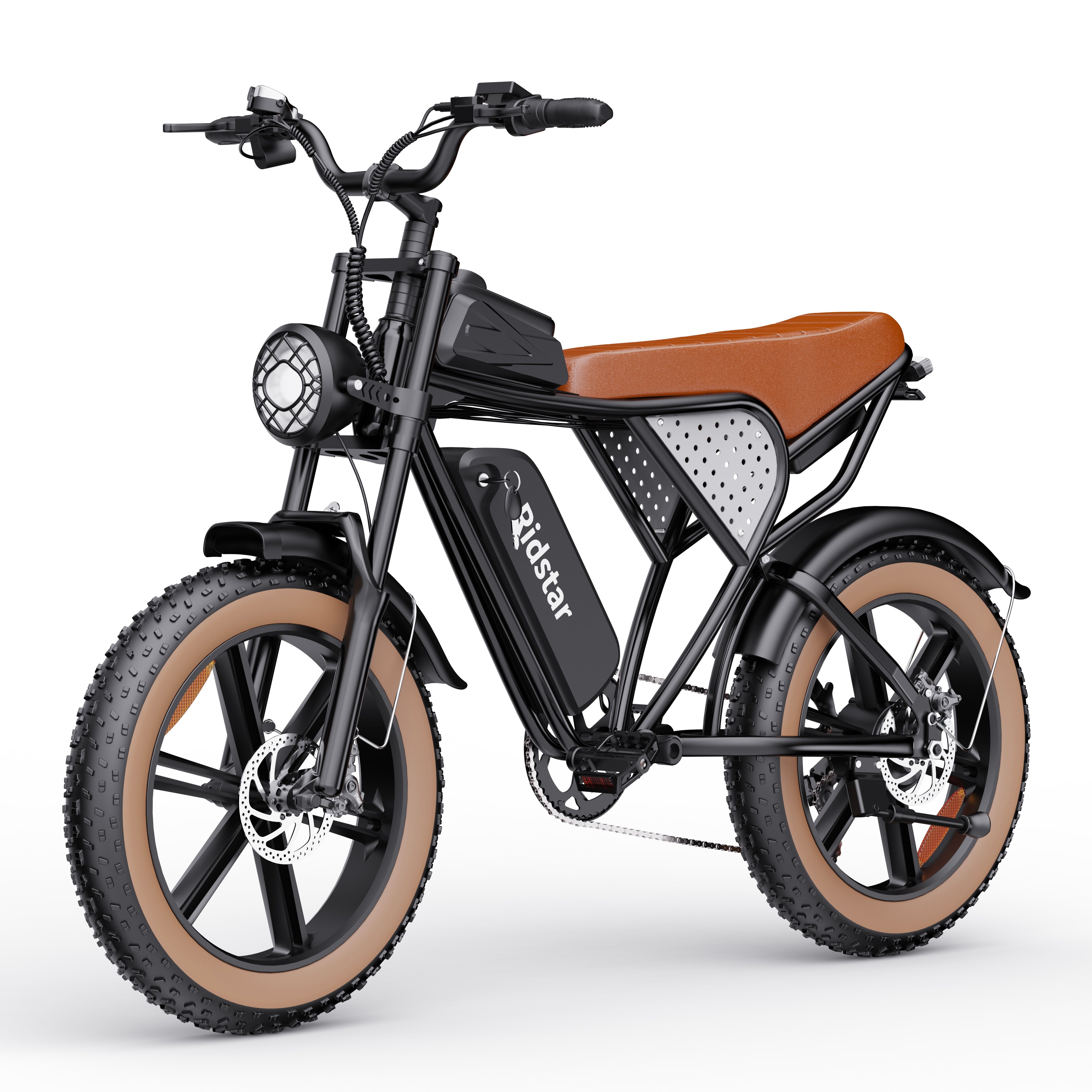 Stealth Bomber Electric City Dirty Mechanical Road Bike 48V 36 Miles per hours Aluminum Alloy Single Layer Cutter Ring