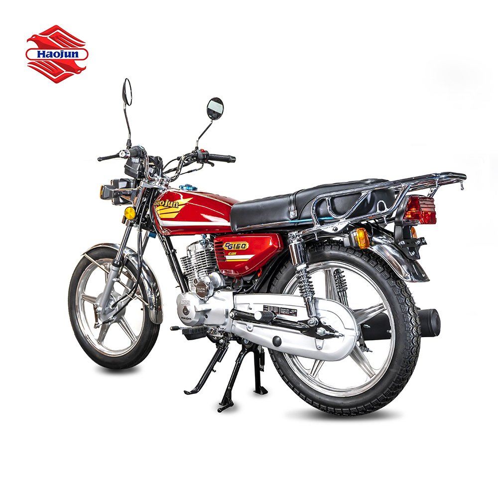 Haojun motos cg 125cc motocicletas wholesale factory price fast Custom Gas Fuel Motorbike Adult Used Motorcycle