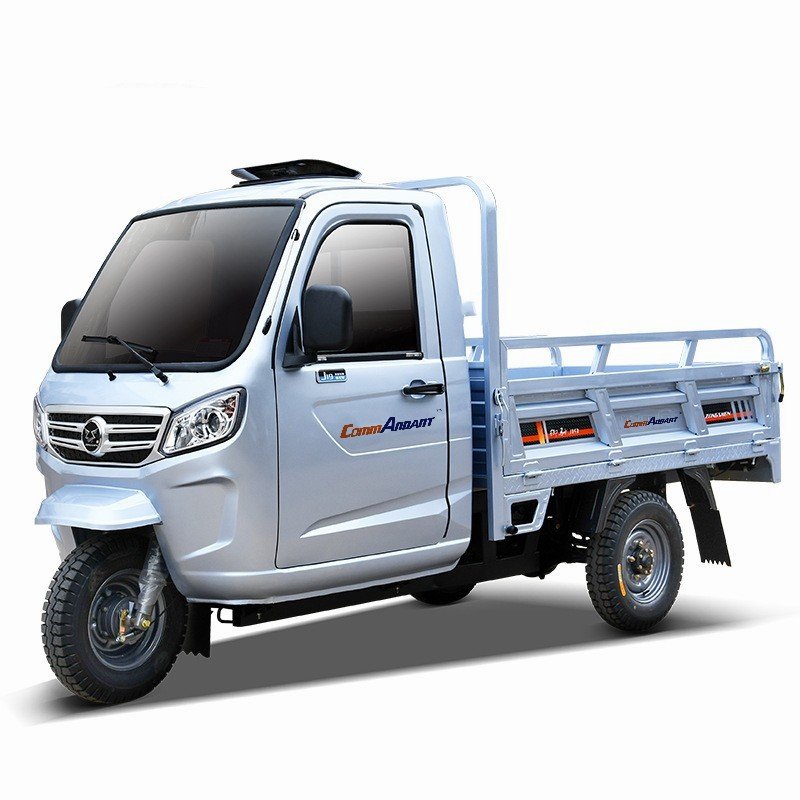Miniature engineering truck tractor three-wheeled motorcycle electric tricycle