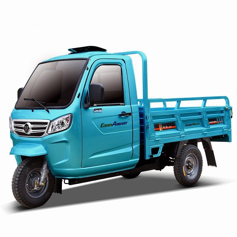 Miniature engineering truck tractor three-wheeled motorcycle electric tricycle