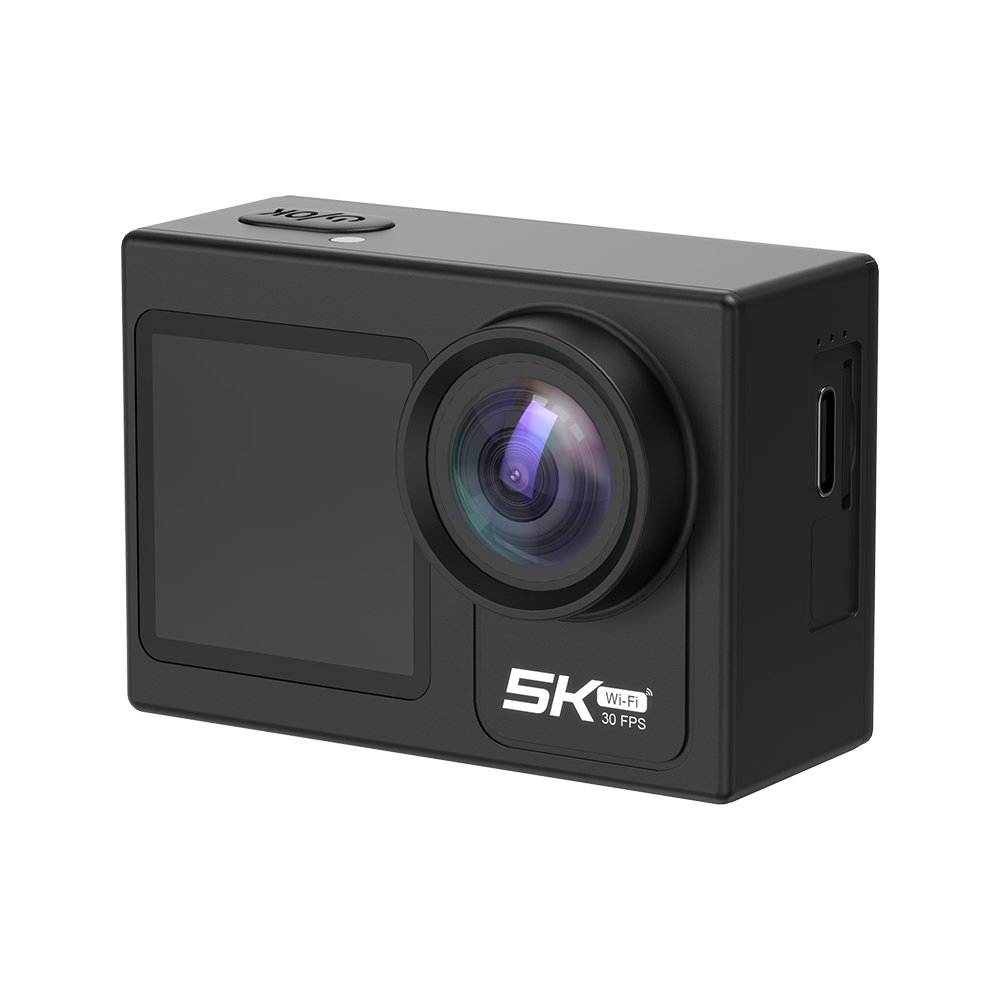 2024 Motorcycle D'Action 60Fps Camera Used Follow Sensor Pour Lcd Accessoires Headlamp 360 Action Camera For Bike