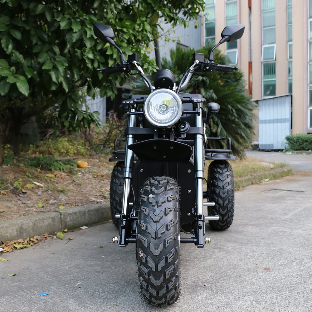 EEC certification 60V electric 3 wheels motorcycle high power scooter for family 1200w motor motorcycles