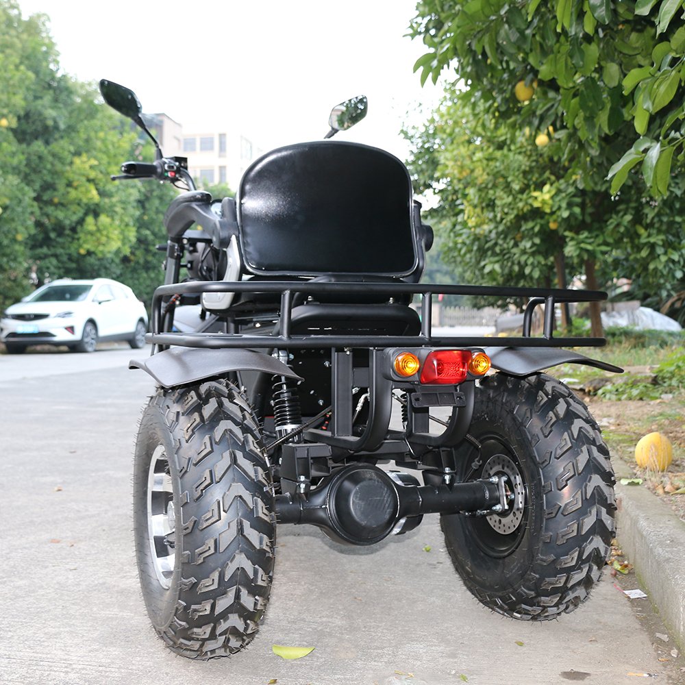 EEC certification 60V electric 3 wheels motorcycle high power scooter for family 1200w motor motorcycles