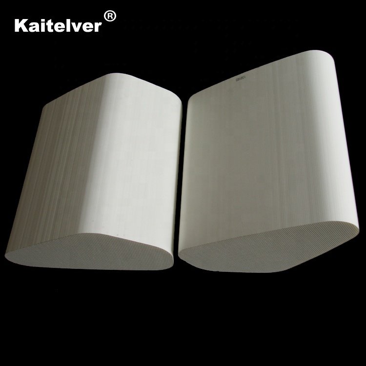 Column cordierite honeycomb ceramic substrate catalyst support for car catalytic converter